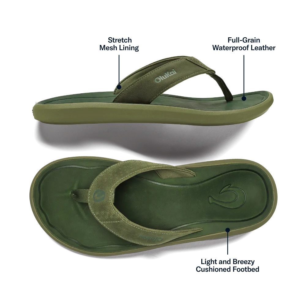 Seasonal Footwear Pili - Desert Moss / Deep Green