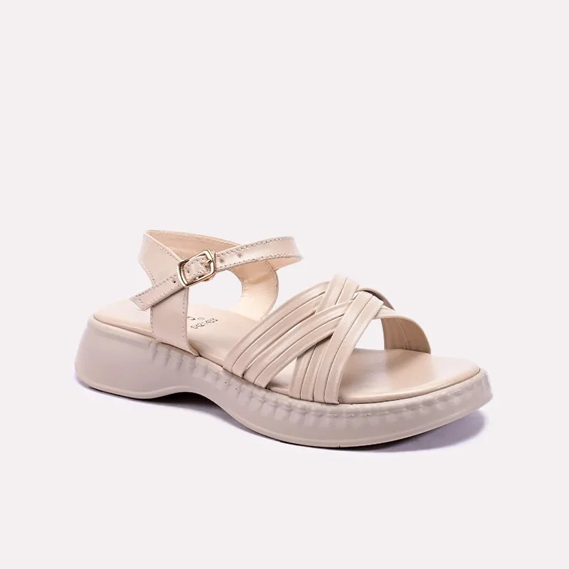 Fawn Chunky Casual Sandals 0421483 Errand Day