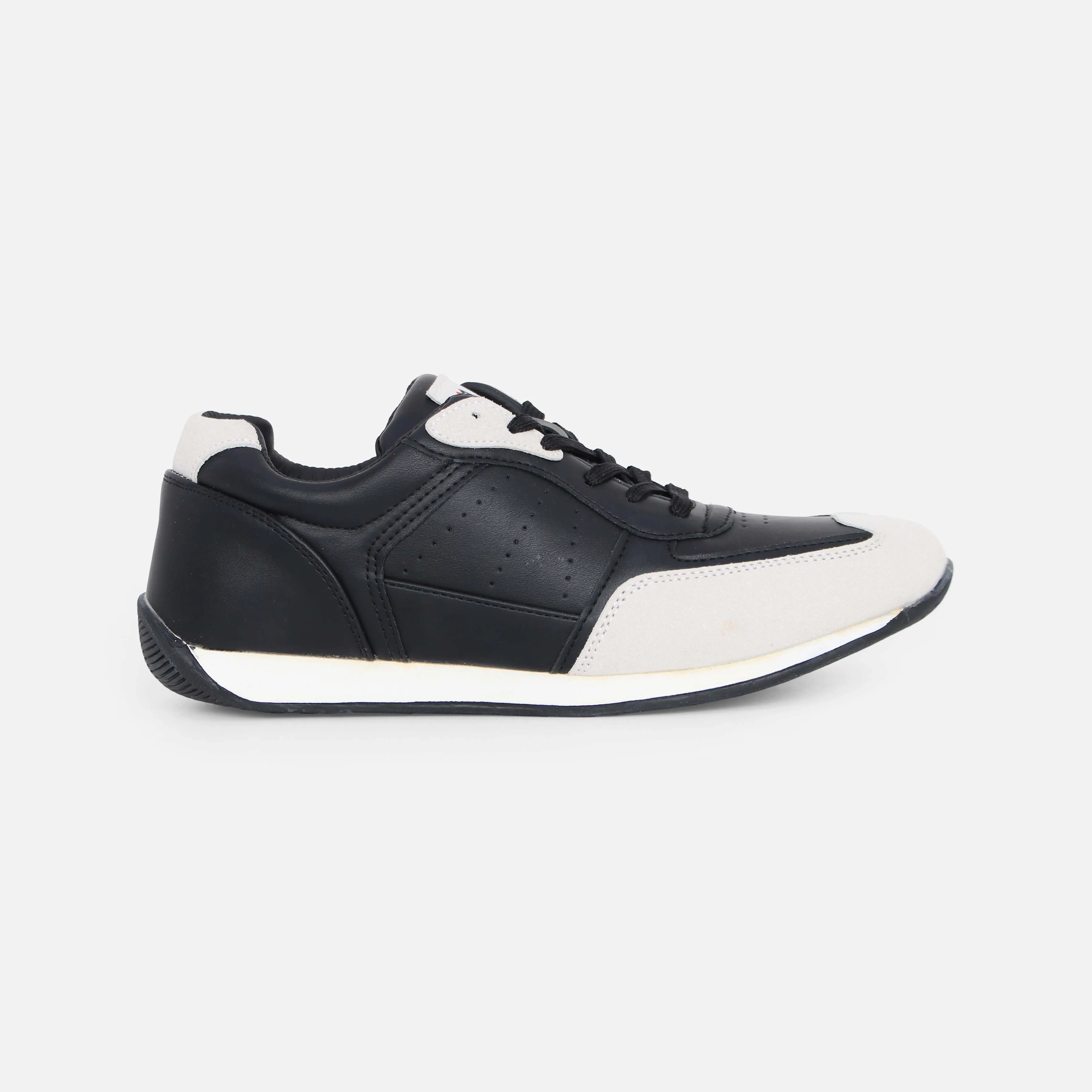 MEN CASUAL LACE-UP SHOES Stretch Material