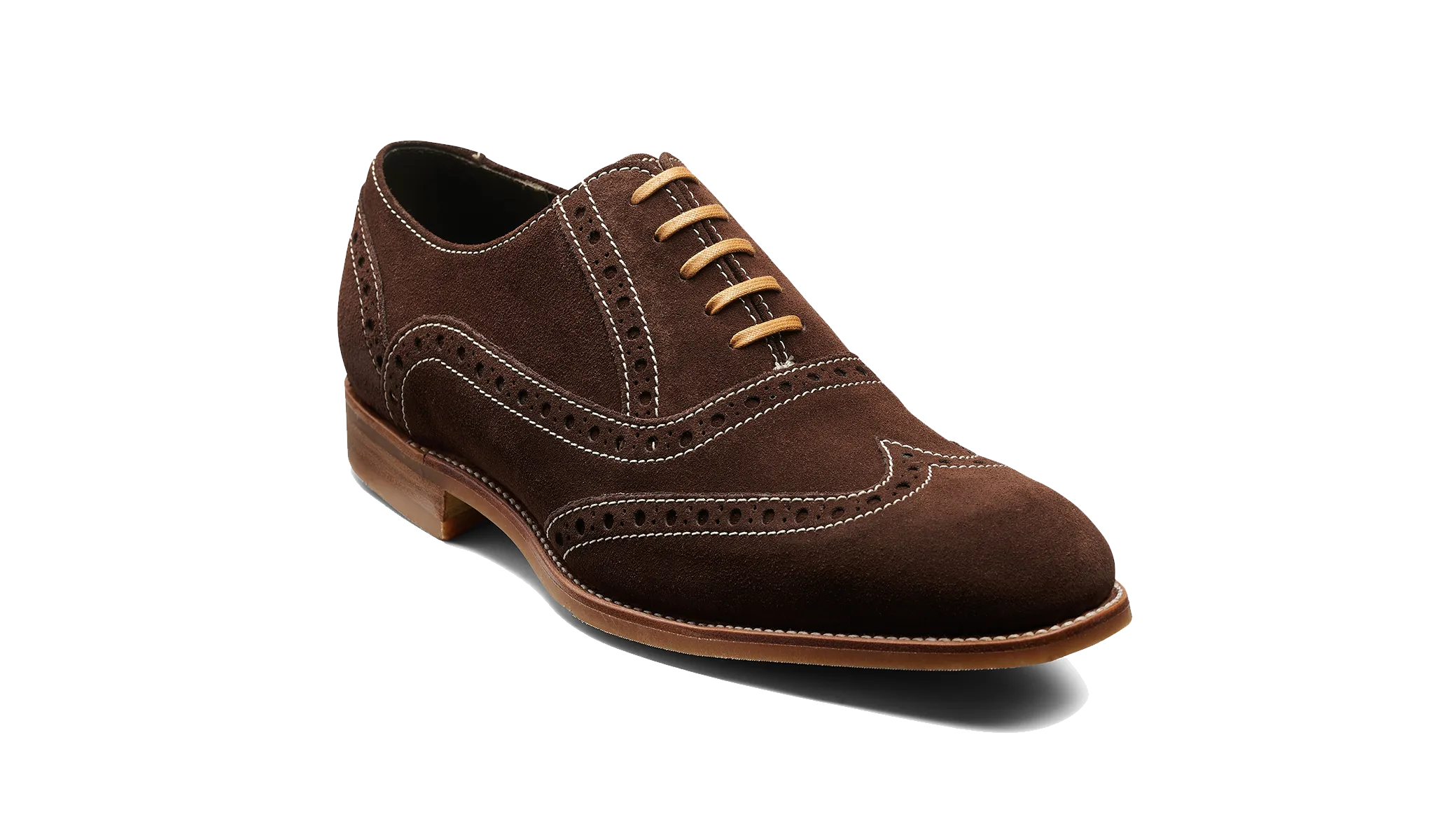 Insole Comfort Toe Ease Grant - Brown Suede