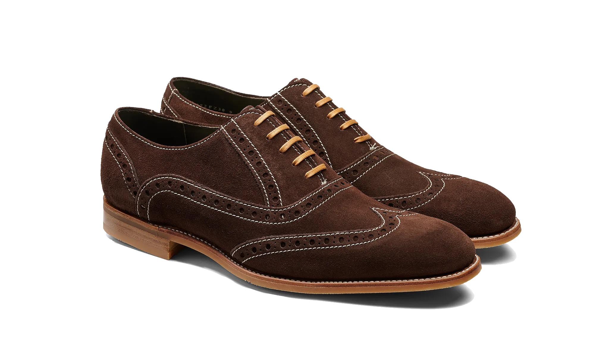 Timeless elegance Grant - Brown Suede