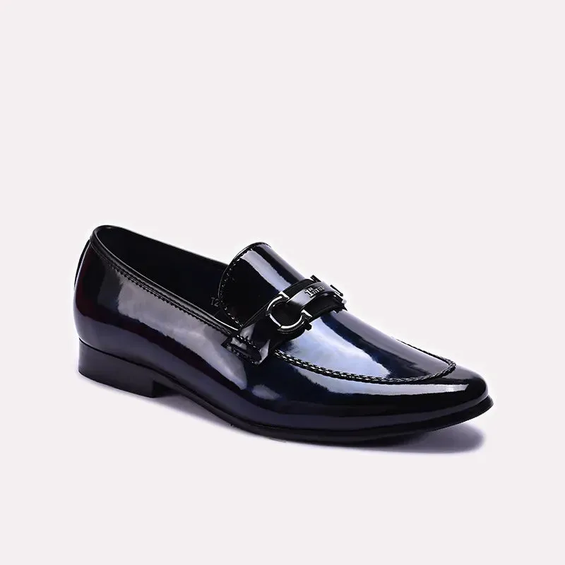 Effort Mode Endless Shade Black Shiny Formal Shoes 0111276