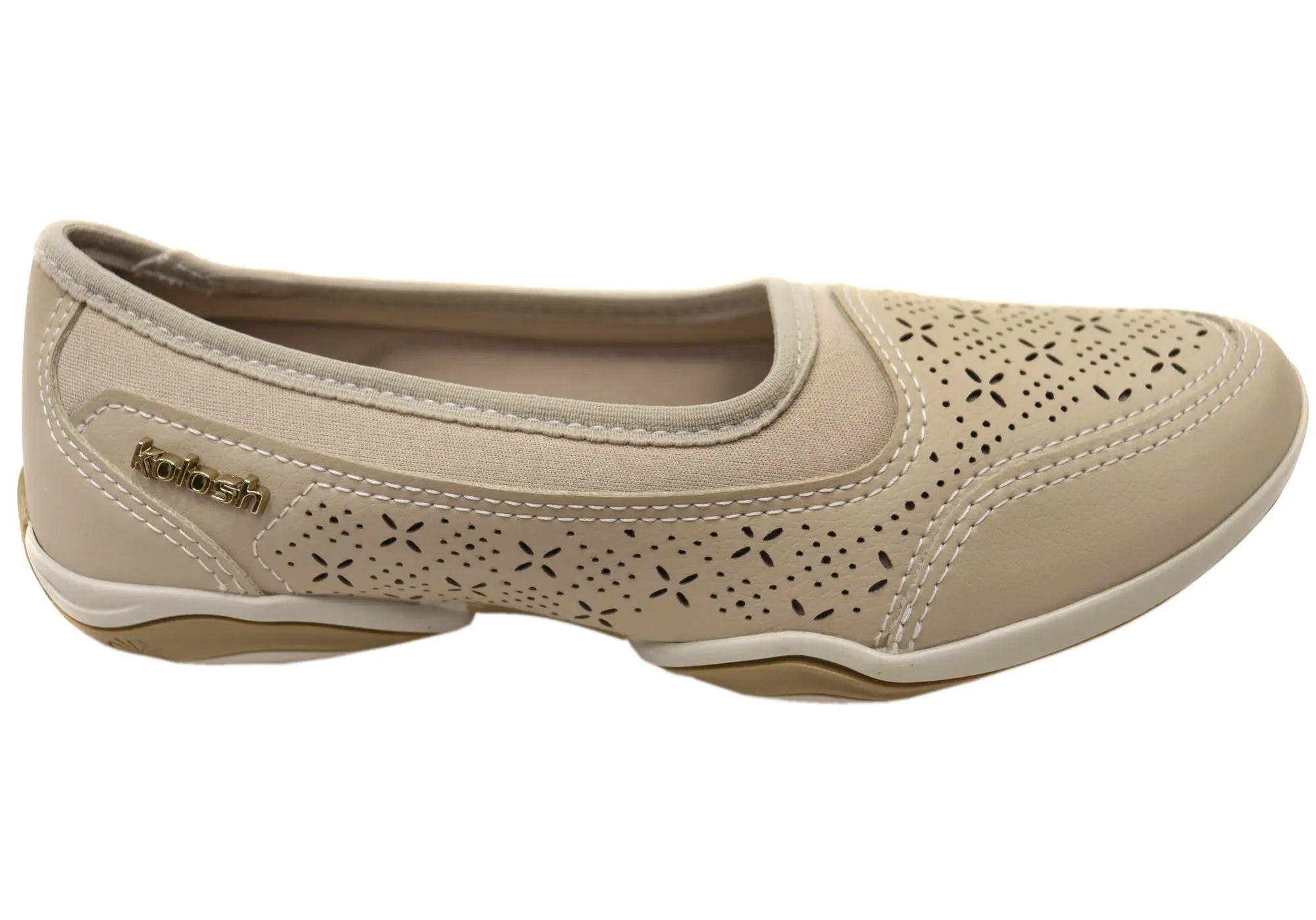 Secure fit Kolosh Trudi Womens Comfortable Casual Shoes Made In Brazil