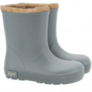 Igor Boy's and Girl's Yogi Borreguito Rain Boots - Verde Insulated Rough Trail Hiker Anti Odor Stylish Explorer