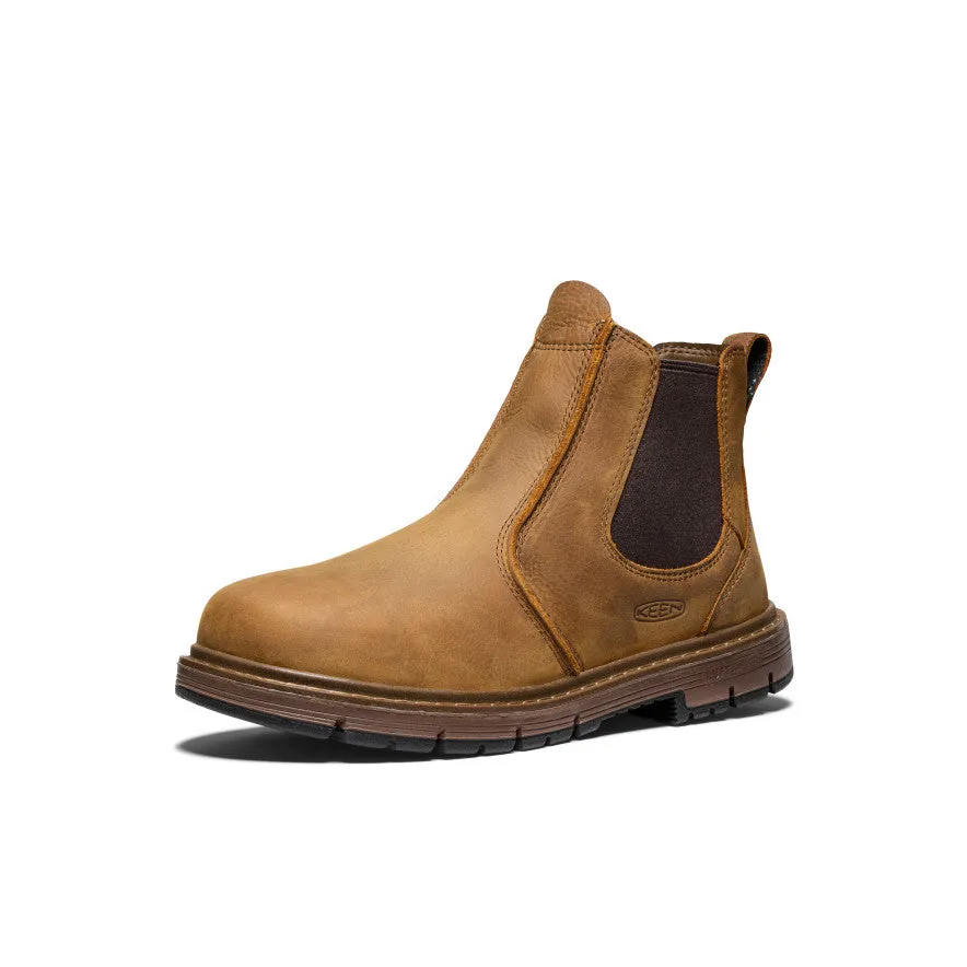 Comfort Lining Remote Hiking Easy Clean Men's San Jose Chelsea 90?? Heel Boot (Soft Toe)  |  Belgian/Gum