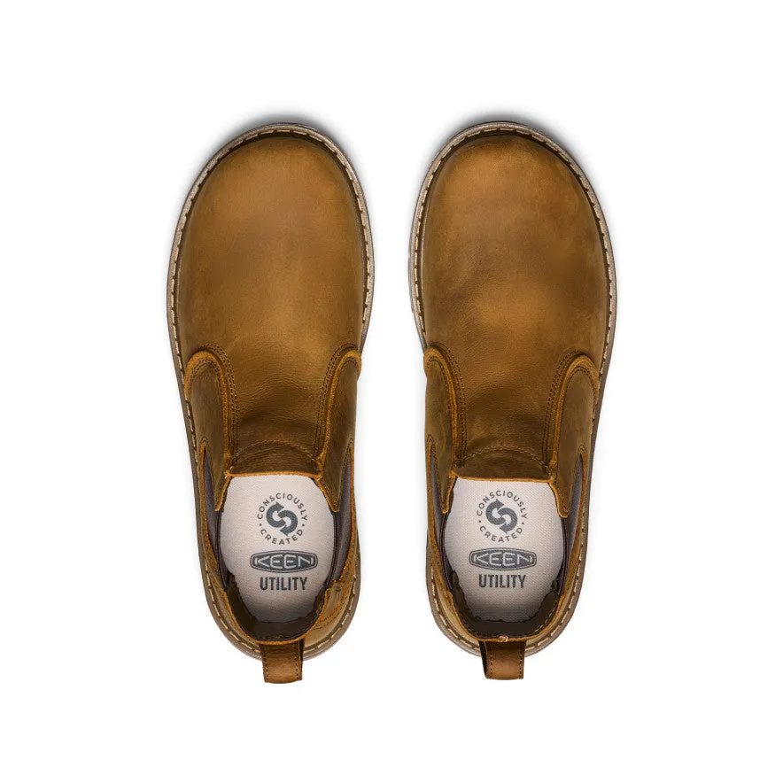 Men's San Jose Chelsea 90?? Heel Boot (Soft Toe)  |  Belgian/Gum Insulated Snowy Path