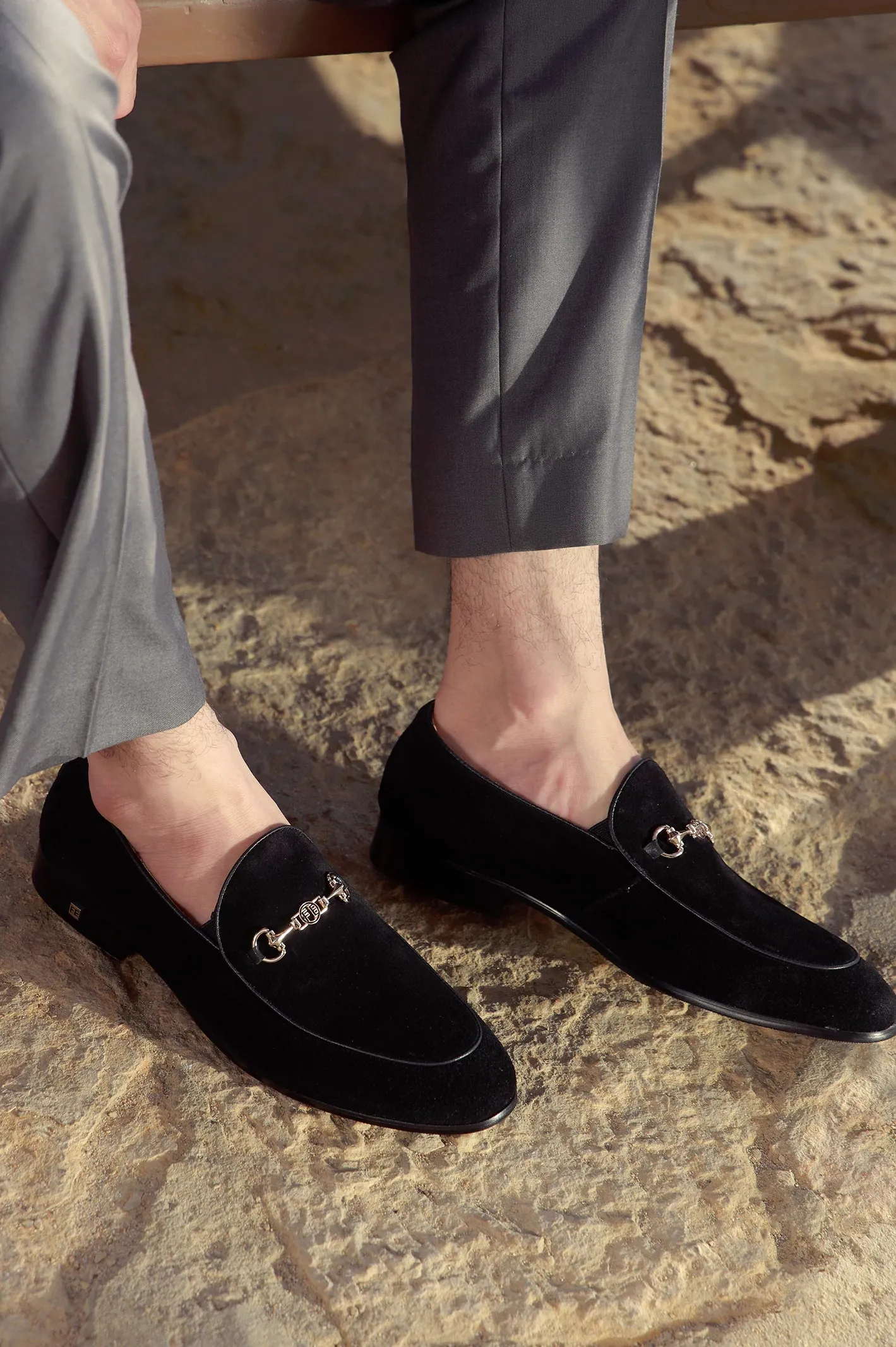 Black Formal Moccassins Shoes Soft Step