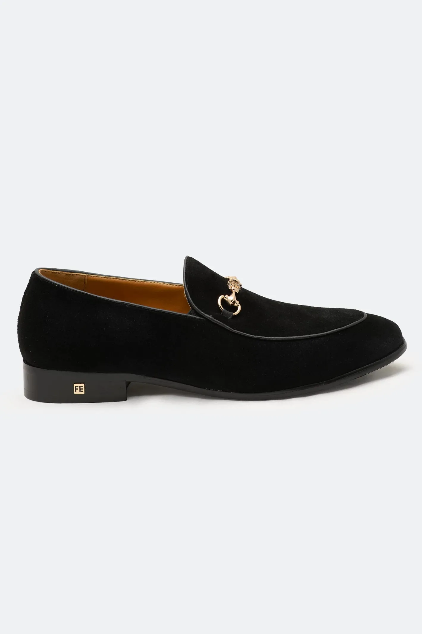 Clean Corridor Adaptable Look Black Formal Moccassins Shoes