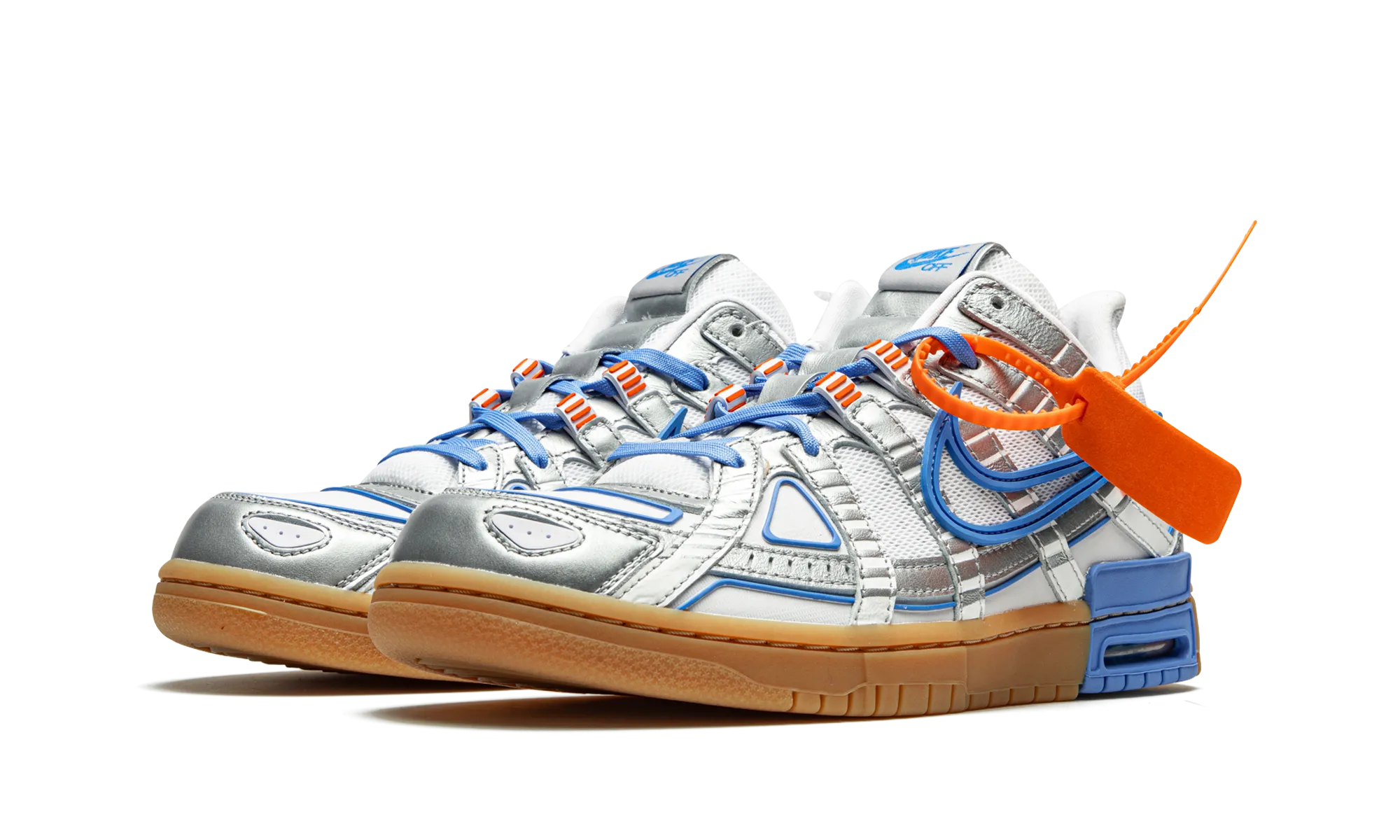 Air Rubber Dunk "Off-White - University Blue" Oxford Style