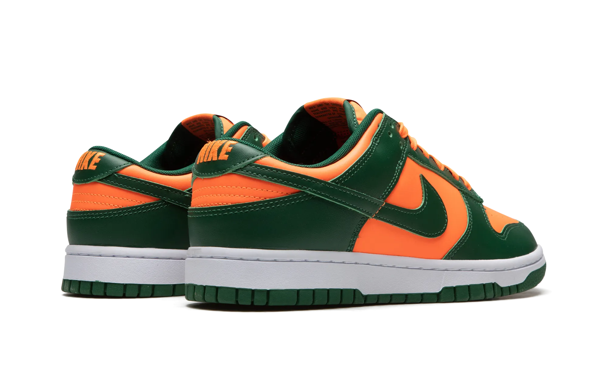 Dunk Low "Miami Hurricanes" Built Soft