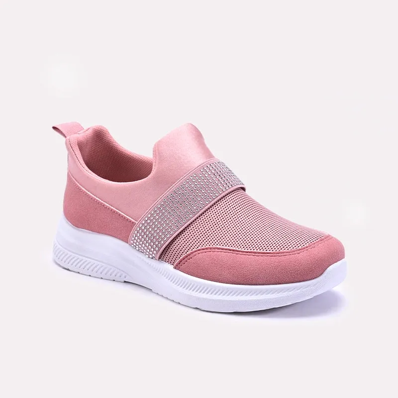 Pink Slip On Sneakers 0440848 Luxe cushioning