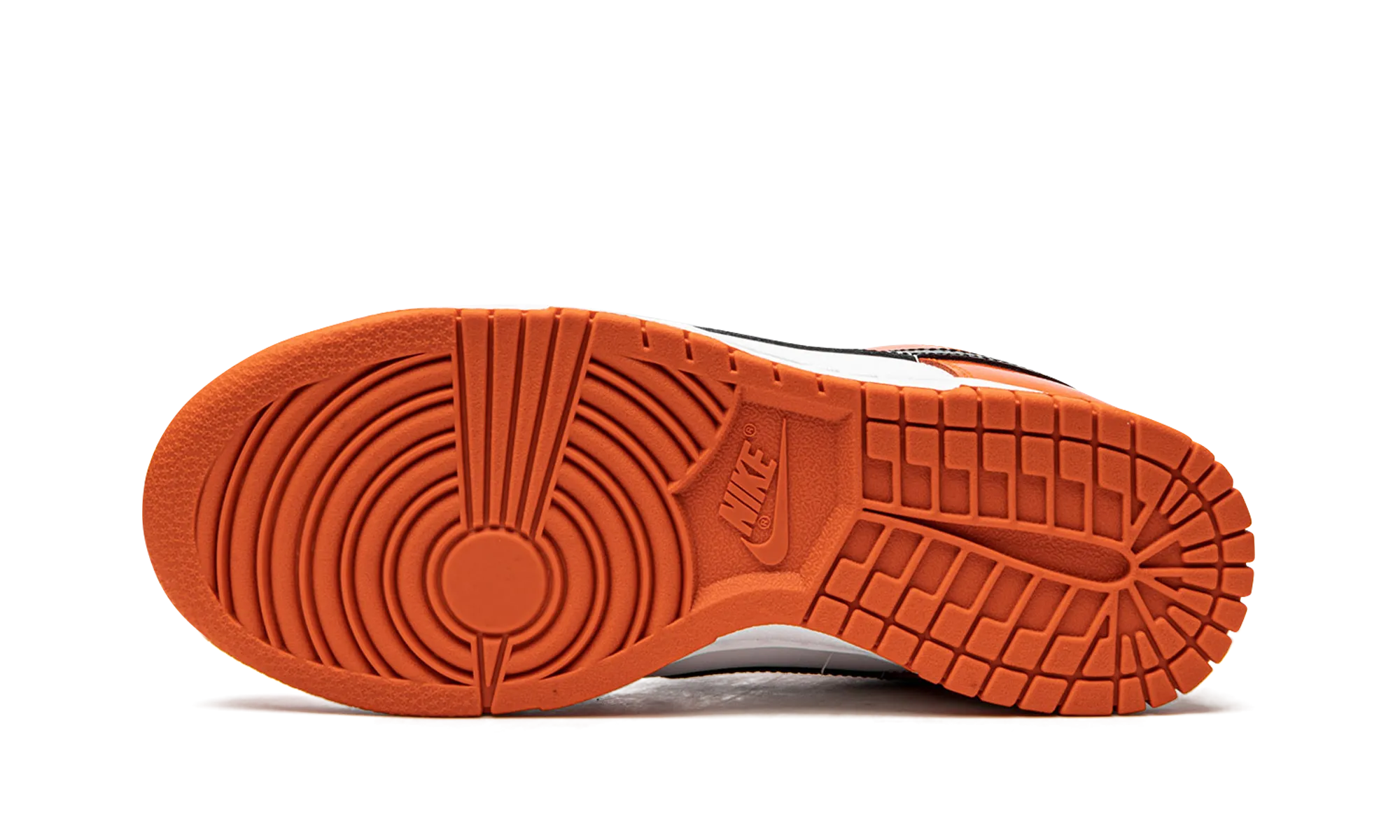 DUNK LO MNS WMNS "Orange / Black Patent Leather" Soft Leather Lightweight