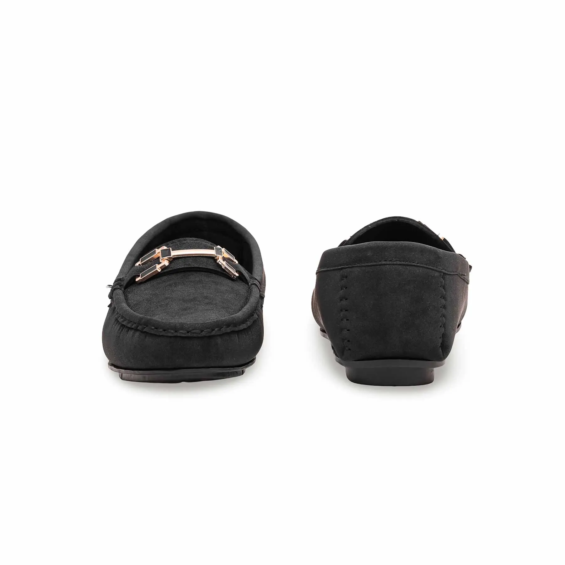 Black Moccasin WN4333 Non-Slip Design