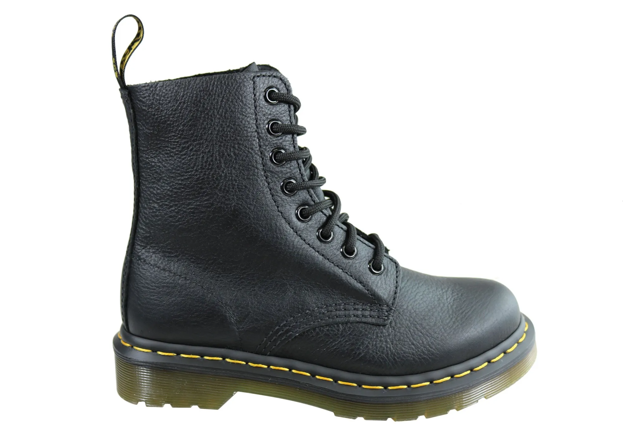 Dr Martens 1460 Pascal Virginia Womens Leather Fashion Lace Up Boots Mud Resistant Mountain Hike Quick Move