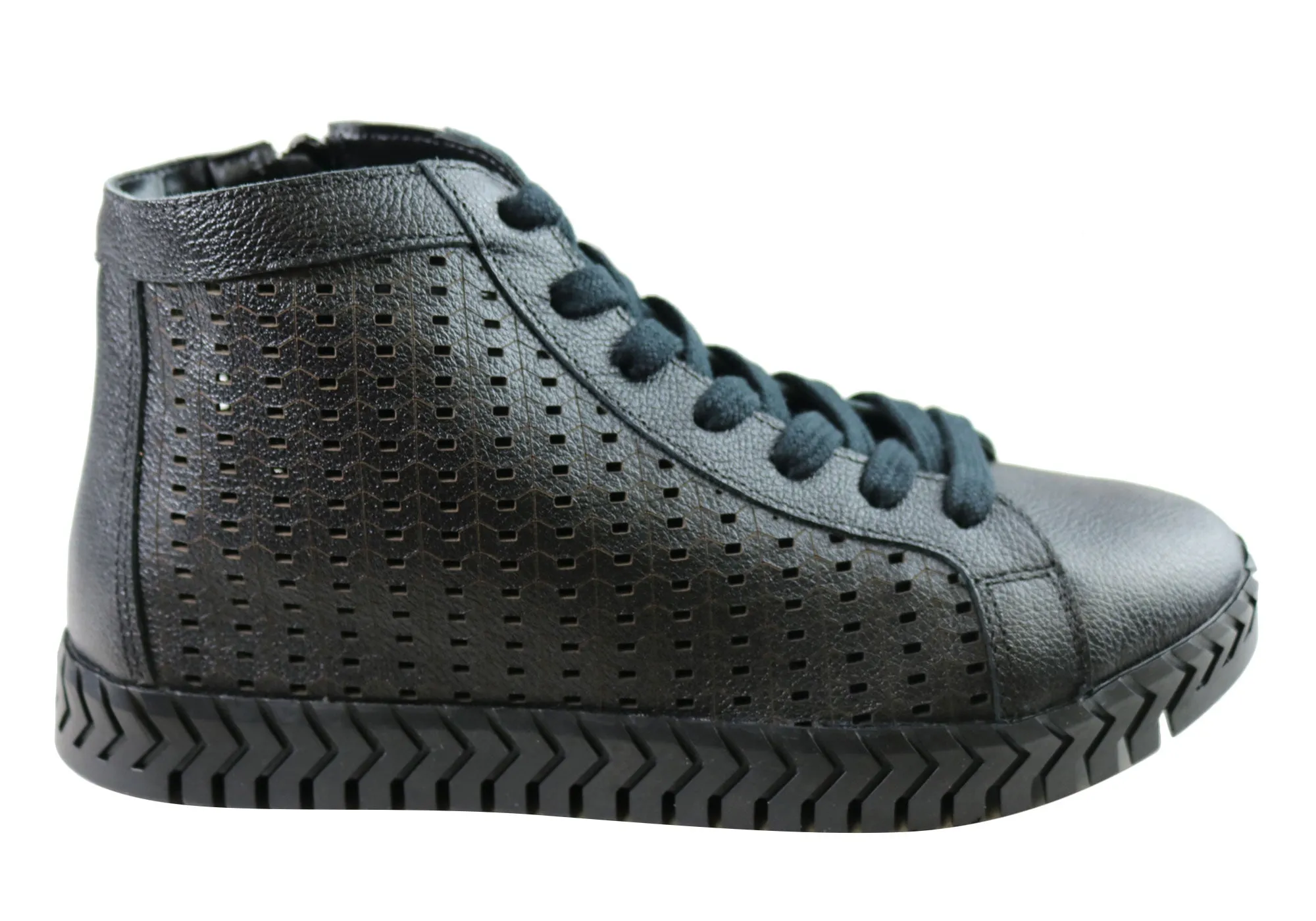 Mud Resistant Work Commute Shock   Absorbing Orcade Mistee Womens Comfortable Leather Ankle Boots Made In Brazil