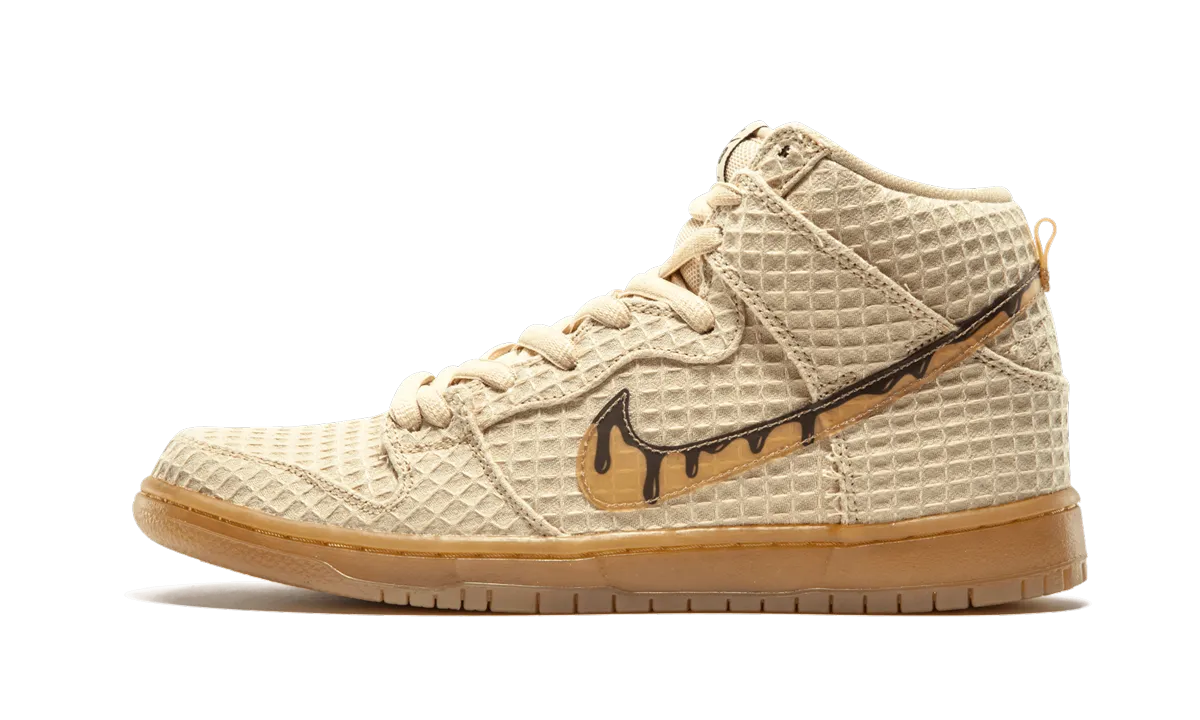 Flexible Fabric SB Dunk High Premium "Chicken n Waffles"