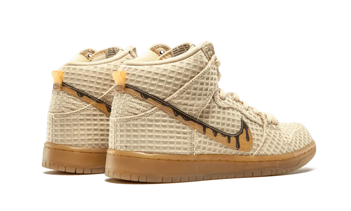 SB Dunk High Premium "Chicken n Waffles" Relax time Moisture wicking