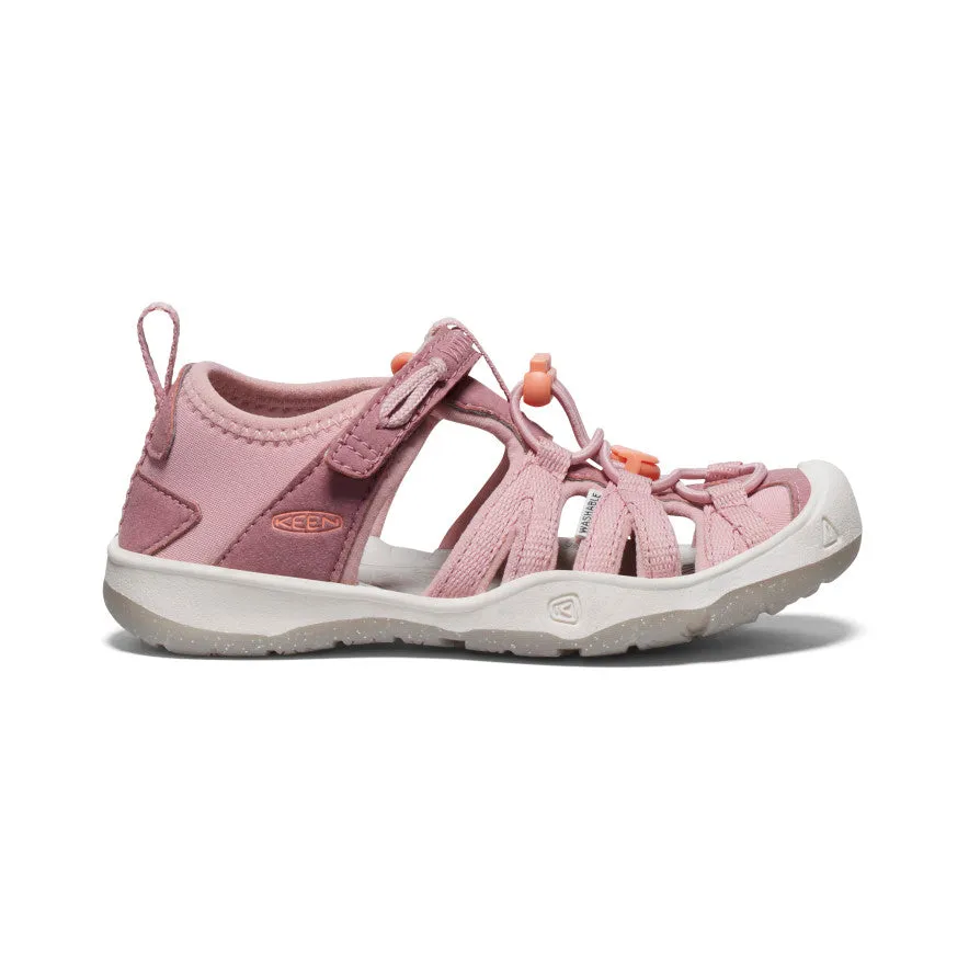 Beach Ready Purple Soft Little Kids' Moxie Sandal  |  Nostalgia Rose/Papaya Punch