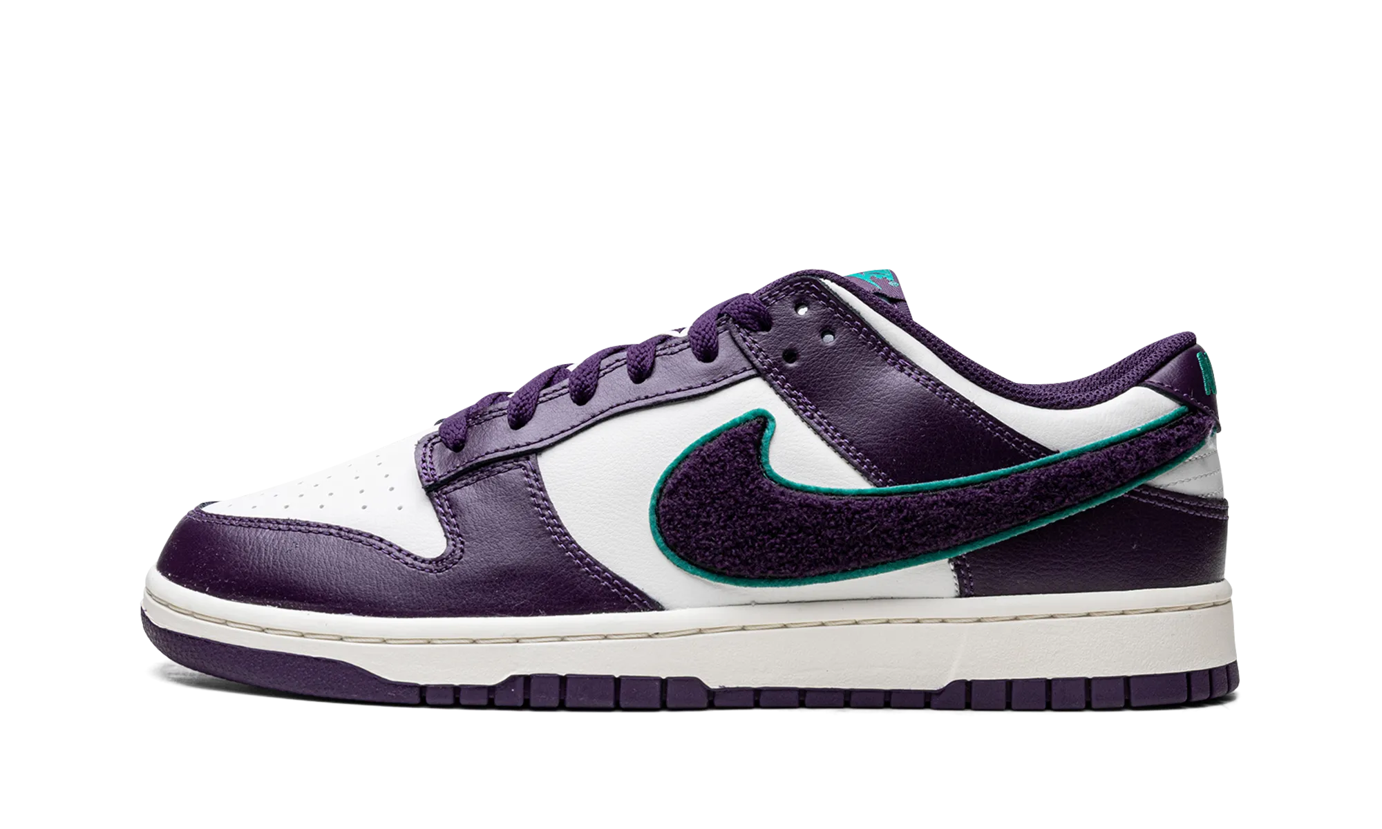 Forest Path Dunk Low "Chenille Swoosh - Grand Purple"