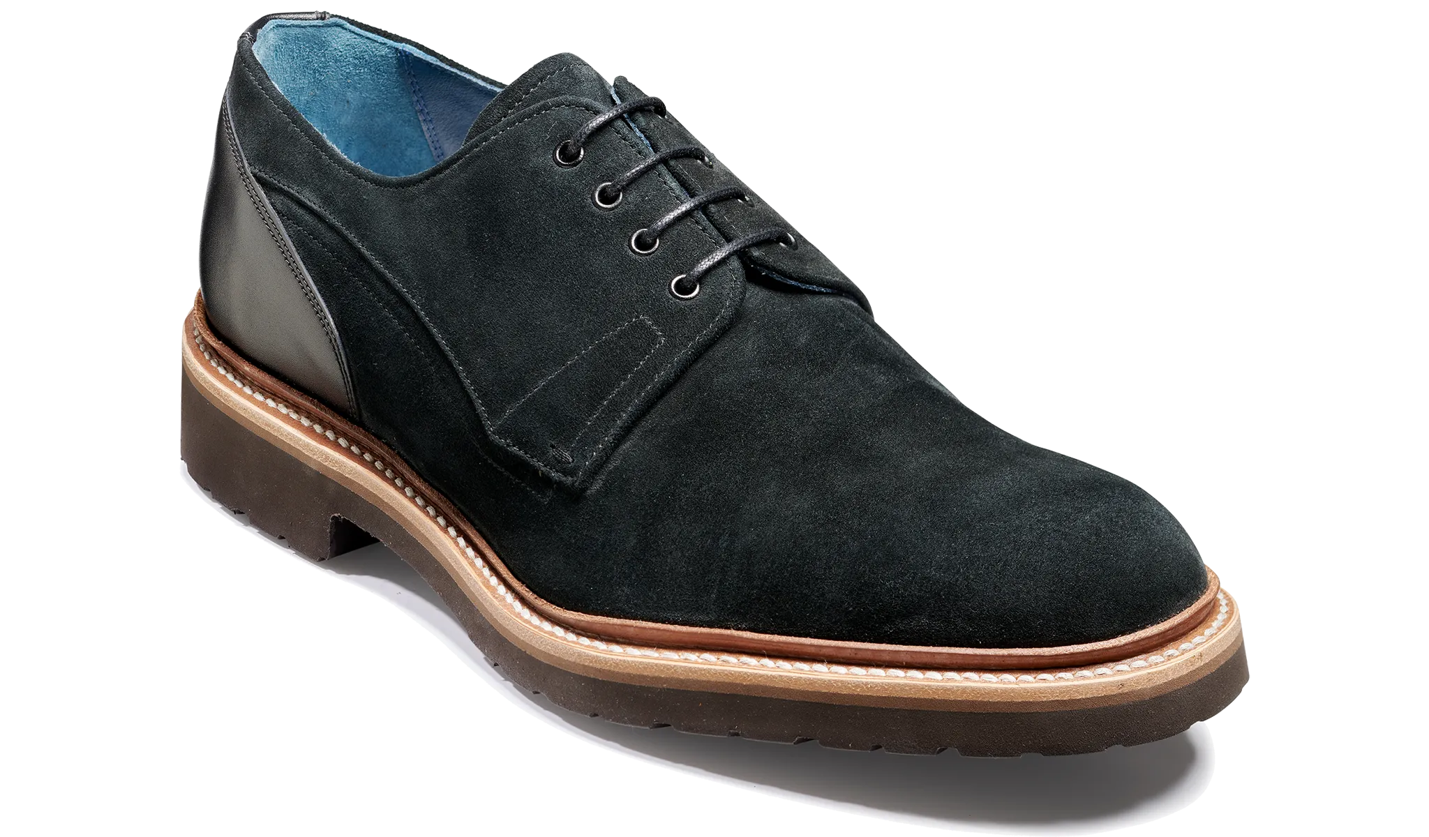 Team leader Harlem - Black Suede / Black Calf