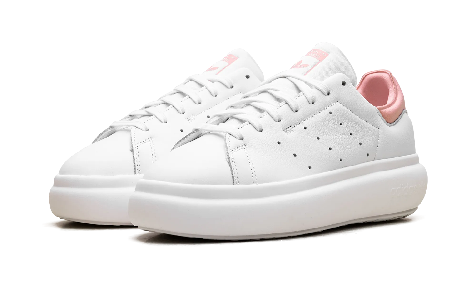 Stan Smith Platform WMNS "White Semi Pink Spark" clean design Work Routine