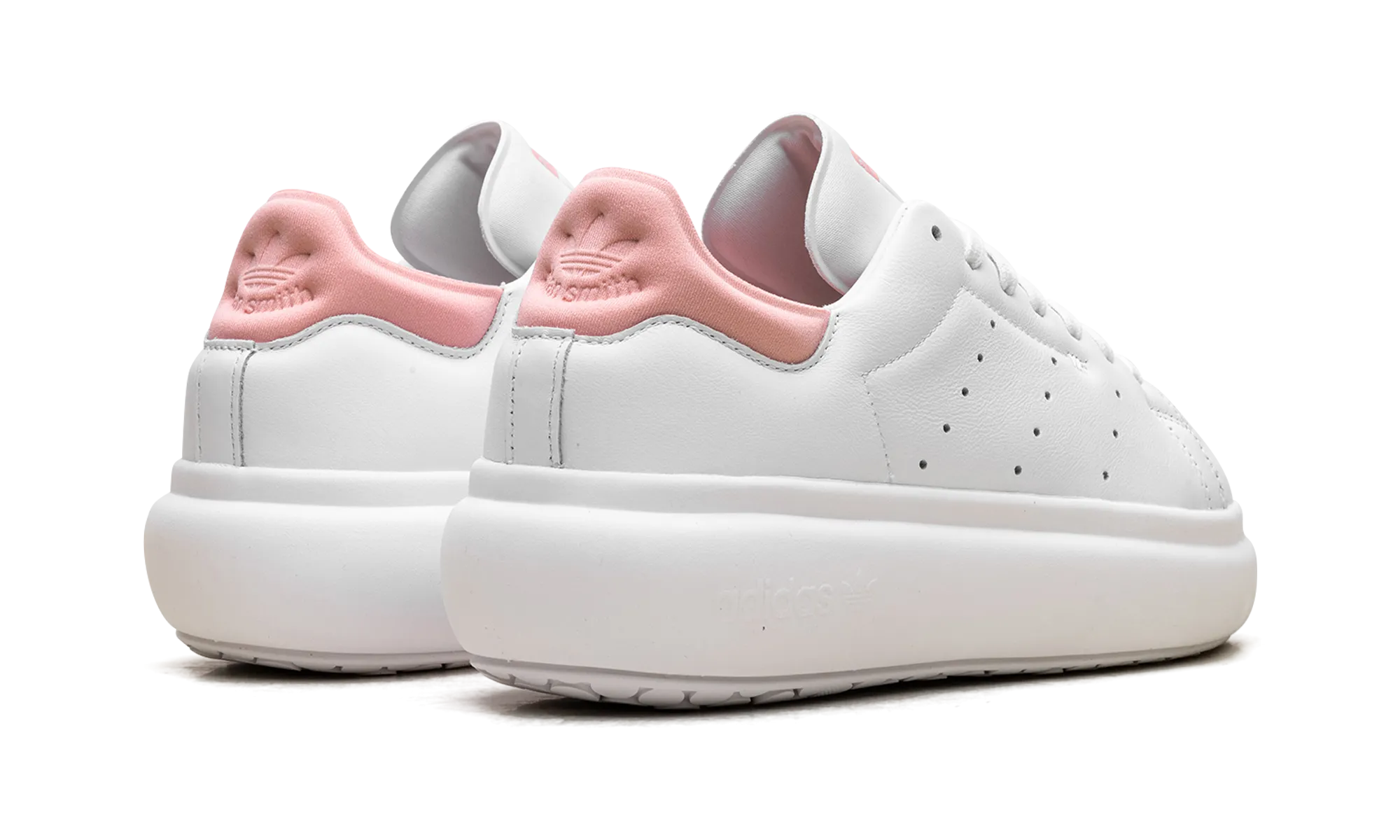 Stan Smith Platform WMNS "White Semi Pink Spark" Sturdy Construction