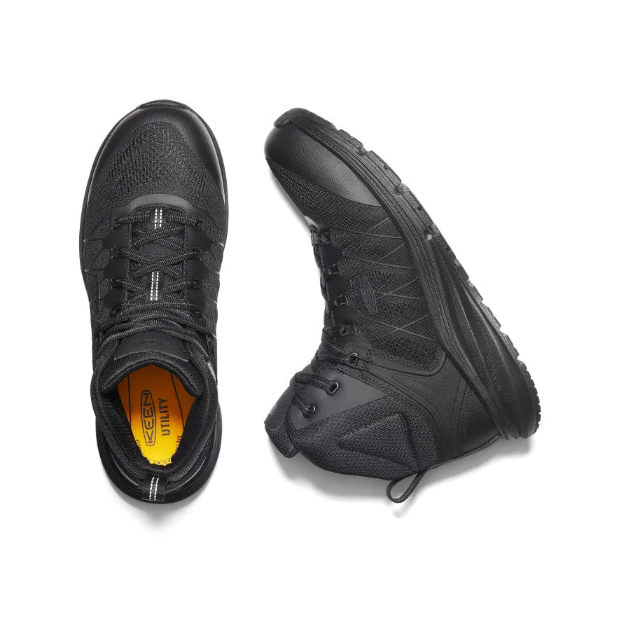 Men's Vista Energy Mid (Carbon Toe)  |  Black/Raven Grippy Outsole Remote Hiking Comfortable Experience