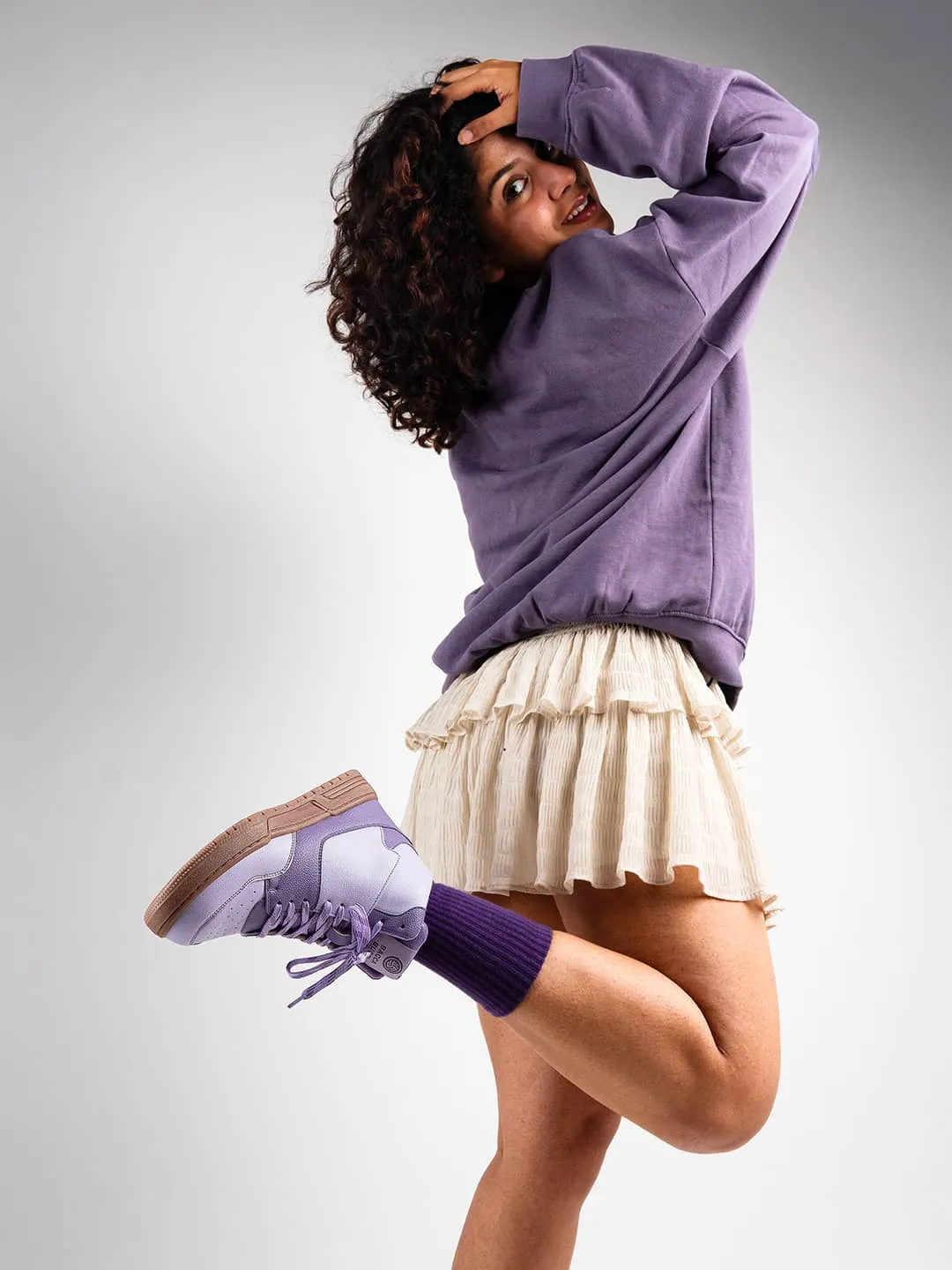 Quick Drying Casual Wear Comfortable Design Bacca Bucci ETHEREA Women??s Pop High-Top Sneakers
