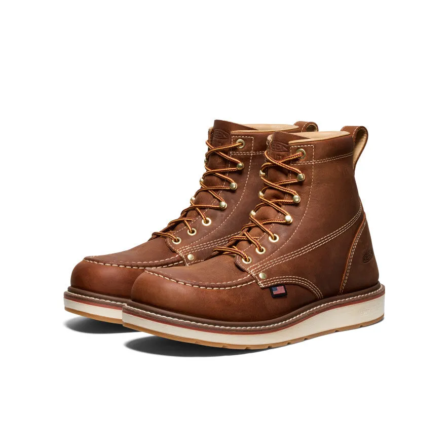 Men's Liberty 6" Boot (Soft Toe)  |  Leather Brown/Birch Ranch Mode Low Profile