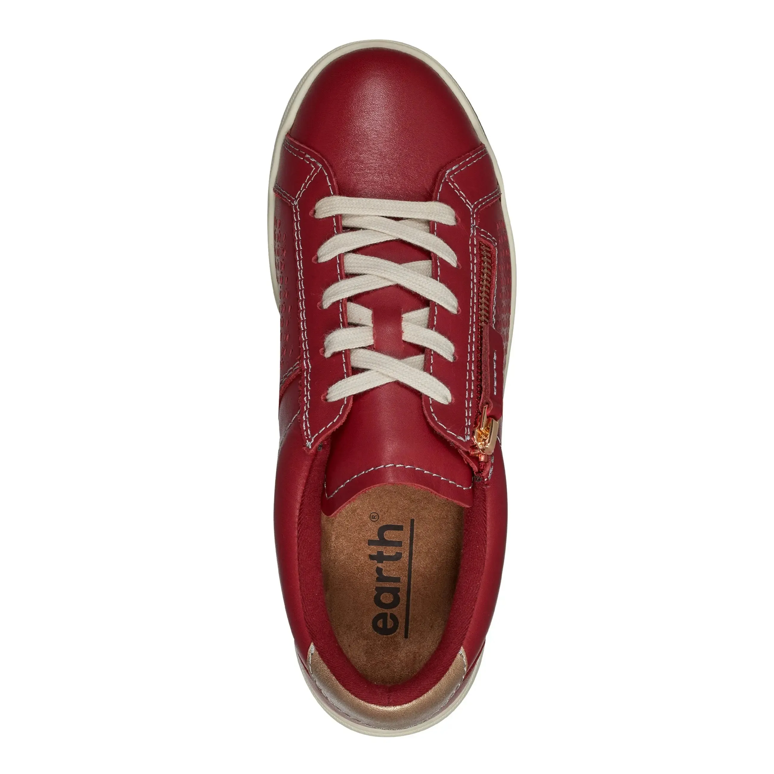 Netta Round Toe Casual Lace-up Sneakers Comfort Midsole