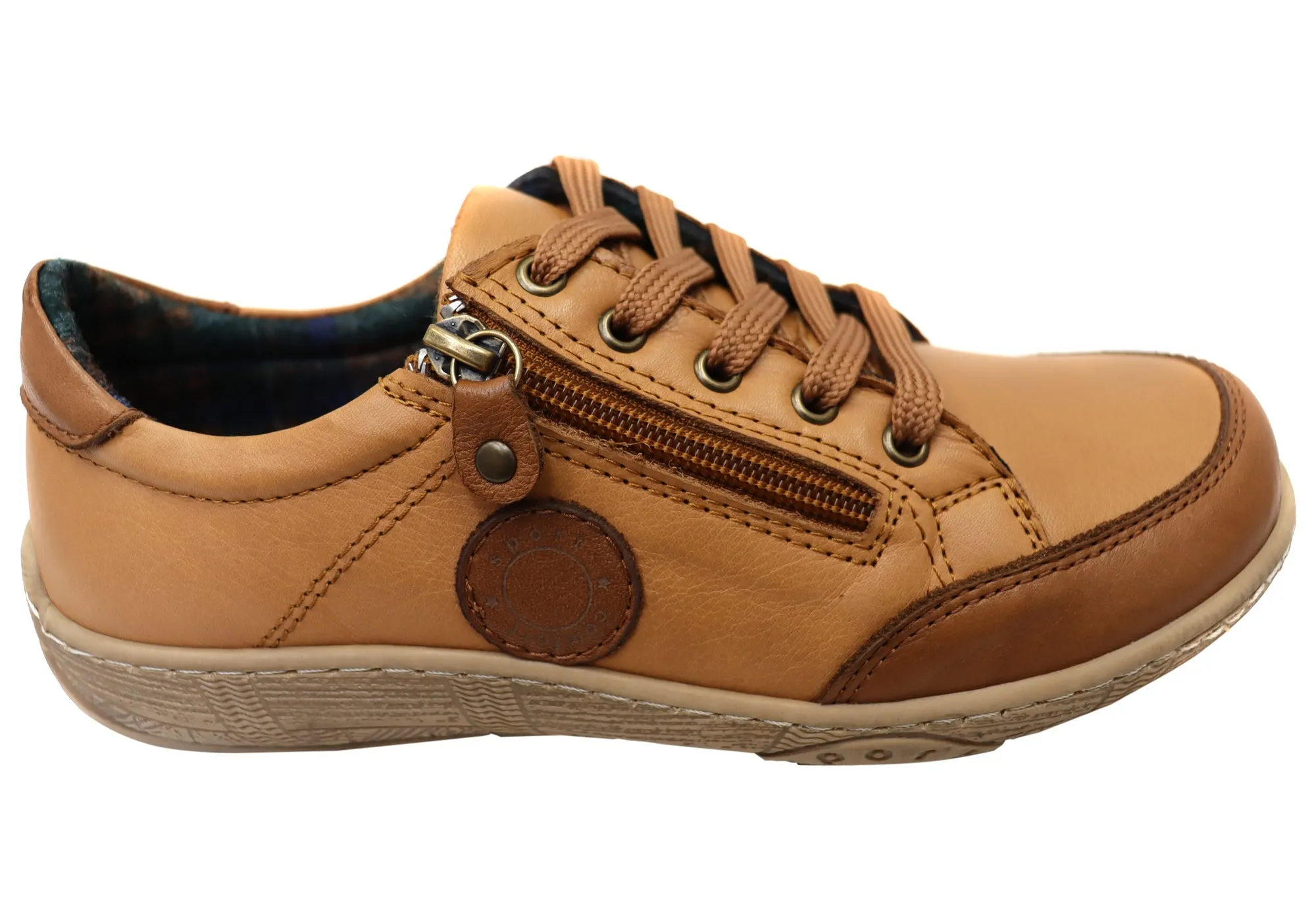 Feather Light Travel Enthusiasts Orizonte Newbay Womens Comfortable Leather European Shoes