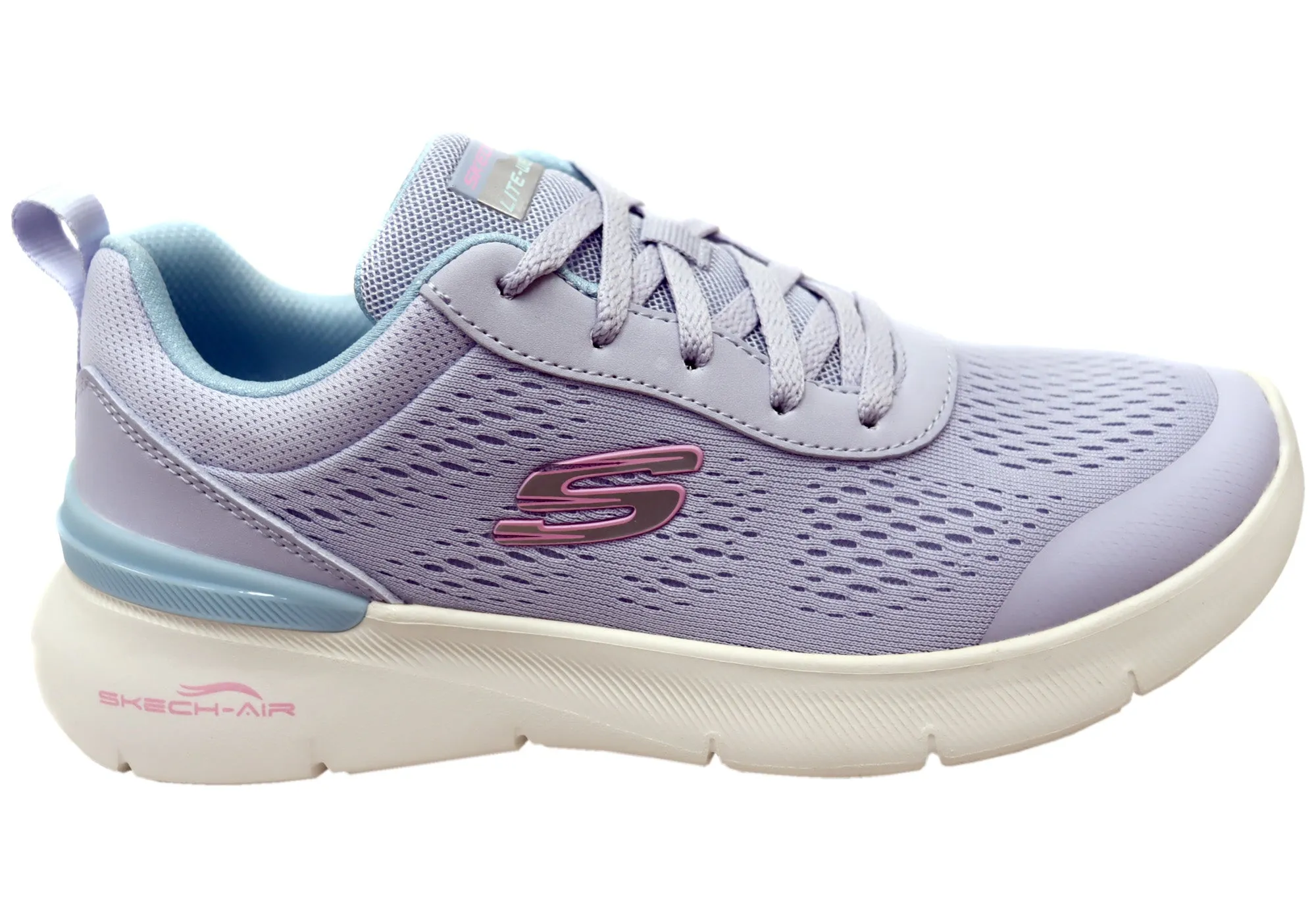 Ice Grip Skechers Womens Skech Air Dynamight 2.0 New Heights Comfortable Shoes