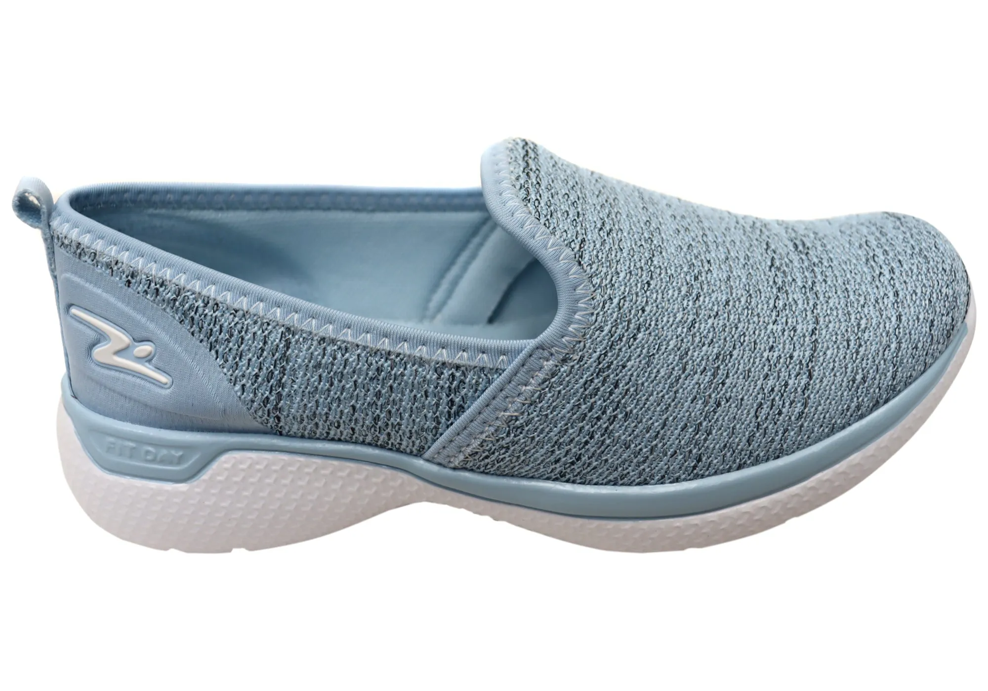 Game Fit Adrun Glider Womens Comfortable Slip On Shoes Made In Brazil
