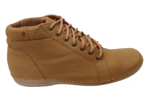 Date Ready New Face Milena Womens Comfortable Leather Ankle Boots Made In Brazil