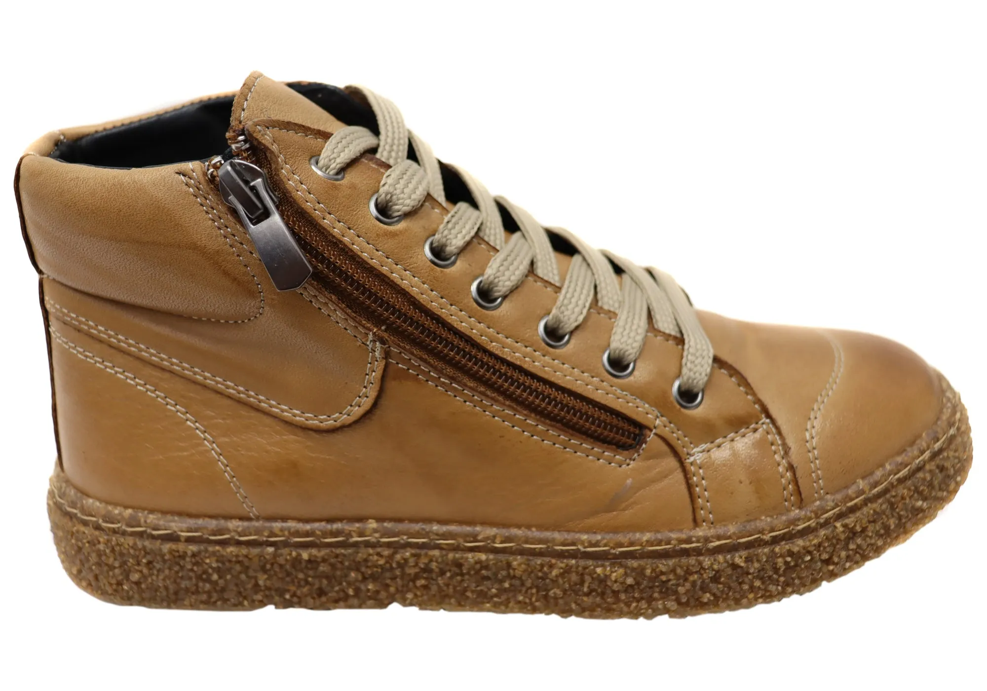 Family Reunion Durable Build Orizonte Bribie Womens European Comfortable Leather Ankle Boots