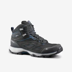 Quechua Men's MH100 Waterproof Mid Hiking Boots Multi-Purpose Comfort