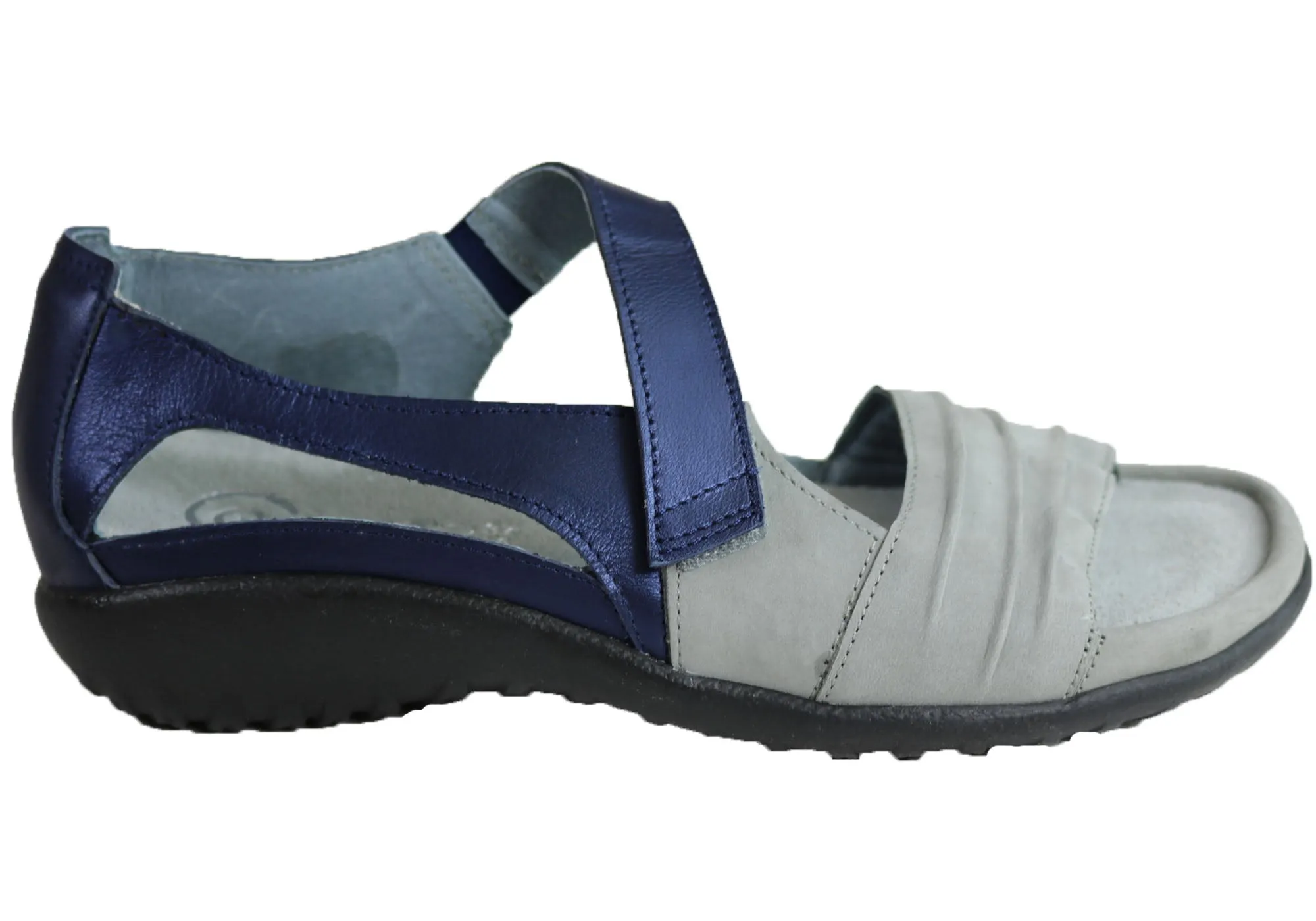 Cushioned Sole Naot Papaki Womens Comfort Cushioned Orthotic Friendly Leather Sandals