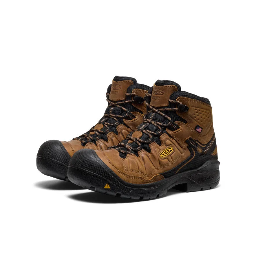 Men's Targhee IV Waterproof Work Boot (Soft Toe)  |  Belgian/Black Indie Core