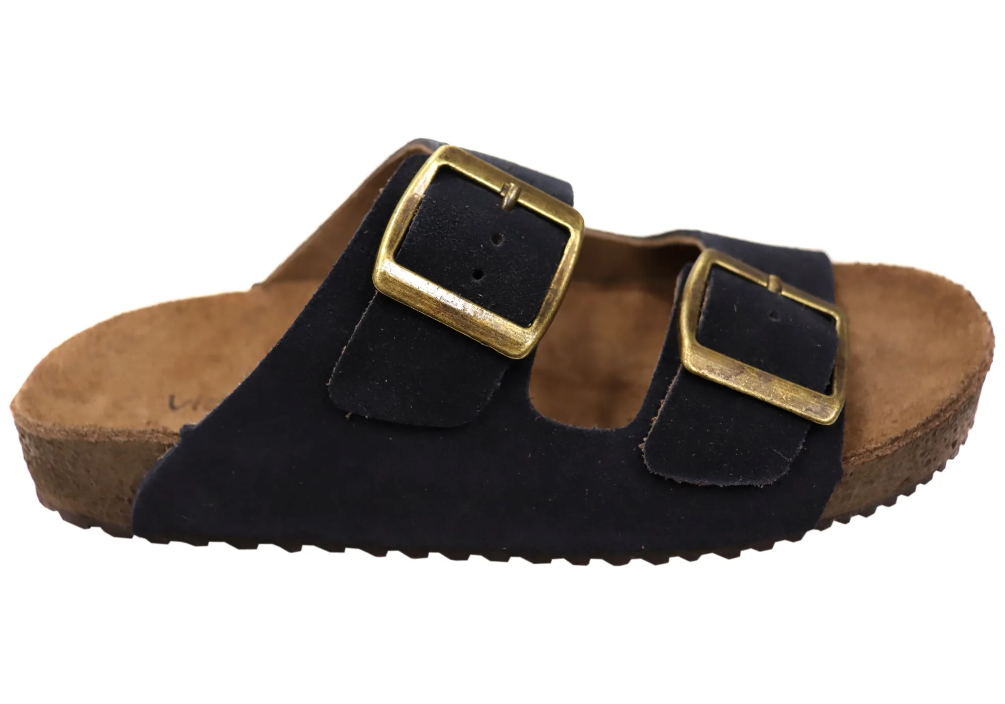 Via Paula Hilda Womens Leather Comfort Slides Sandals Made in Brazil adjustable shoes Trend Alert