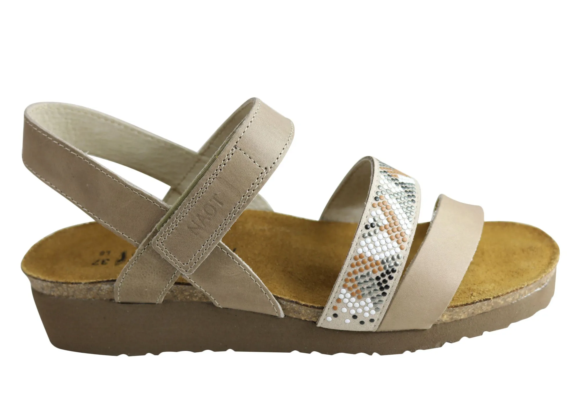 Naot Gwyneth Womens Leather Comfortable Supportive Sandals Balanced Step