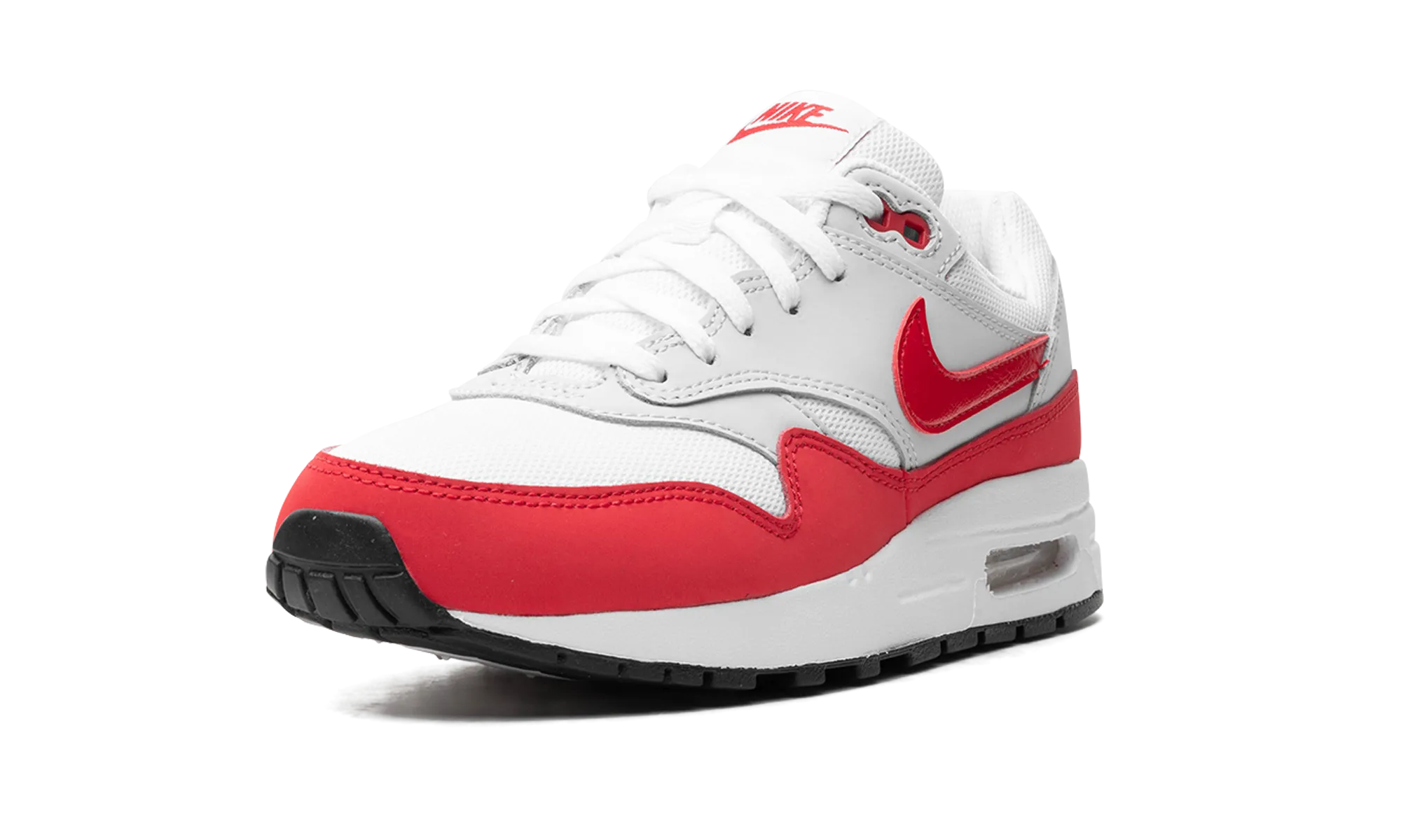 Air Max 1 GS "Sport Red" Mixed Texture