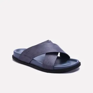 Blue Comfy Criss Cross Slippers 0151090 High Performance breathable vents