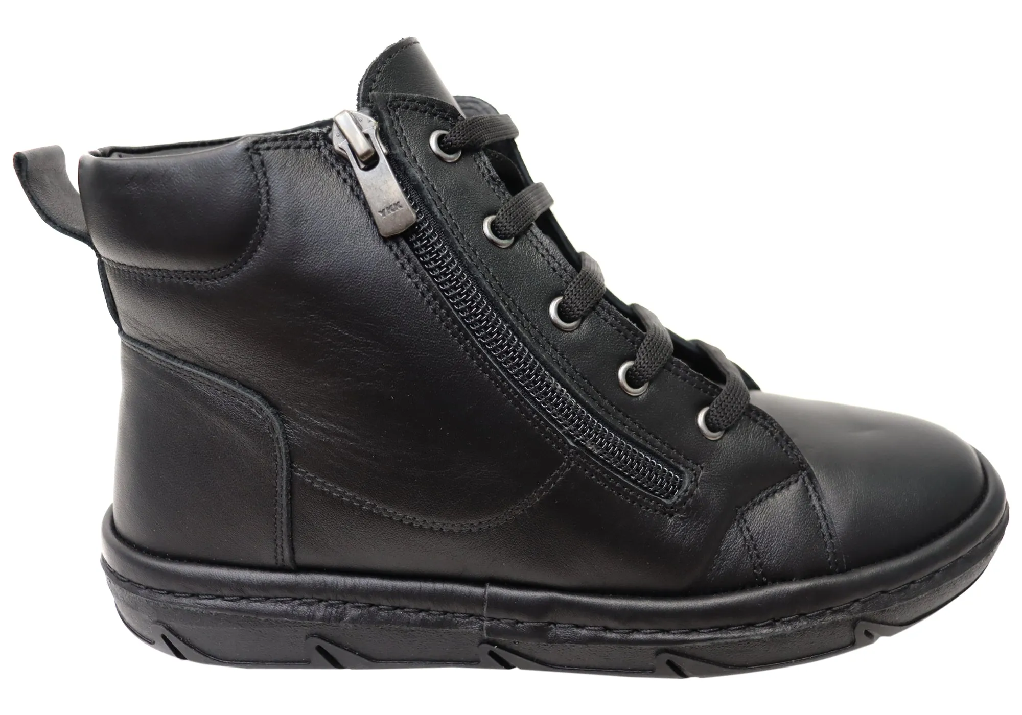 Orizonte Kylie Womens European Comfortable Leather Ankle Boots Daily Wear