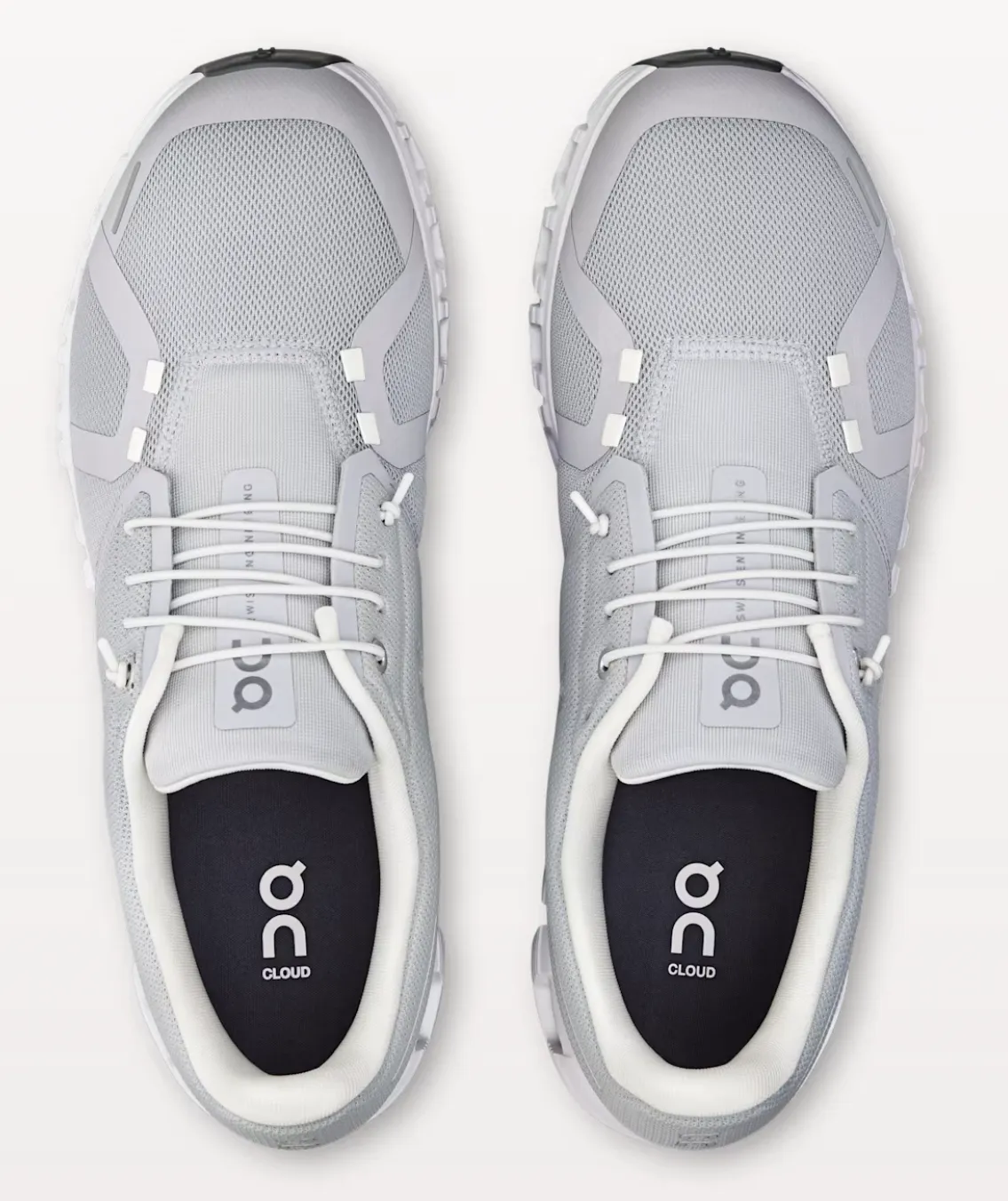 On Cloud 6 Glacier White - 3MF10070070 Ultimate Stability Clean Line
