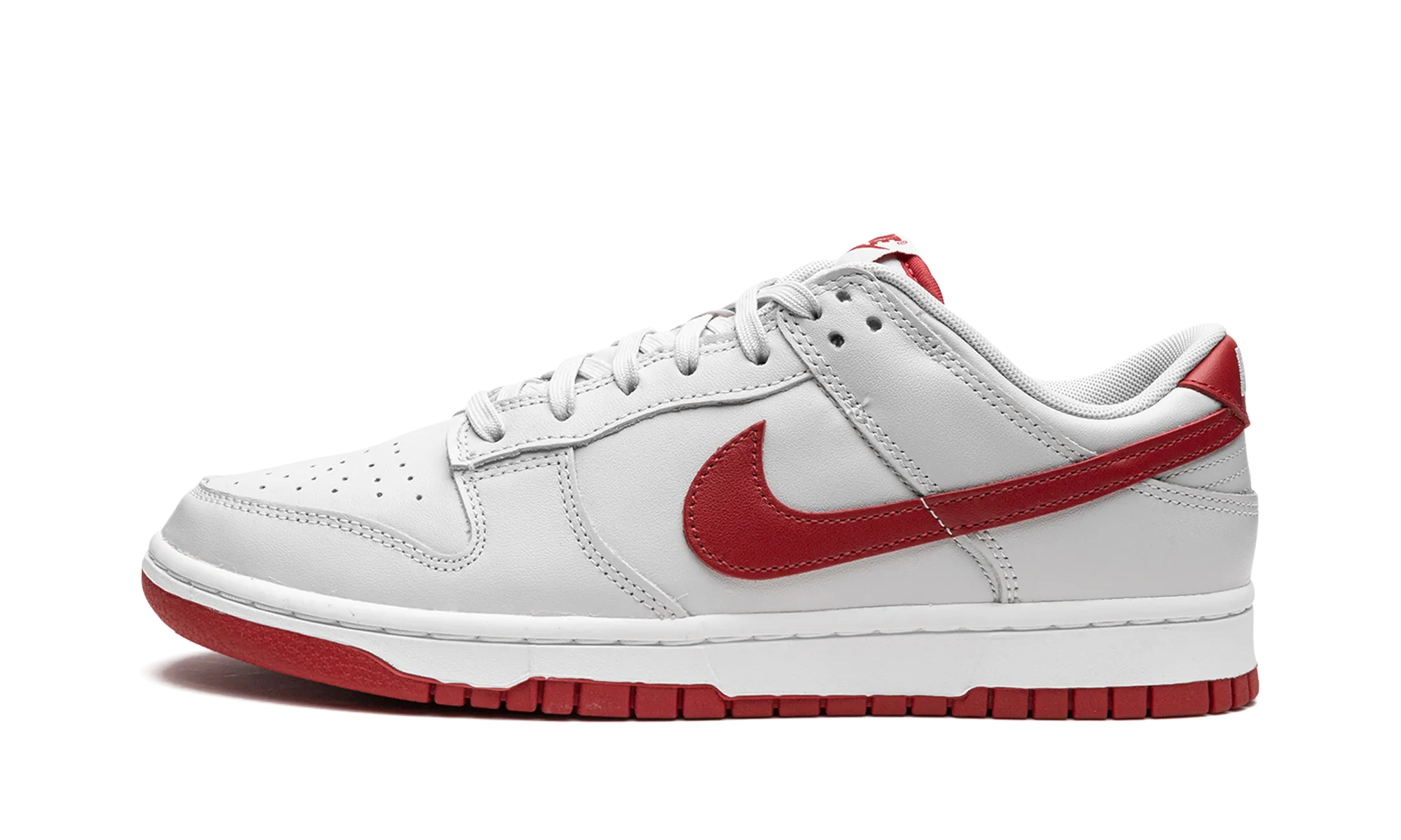 Soft Footwear Dunk Low "Vast Grey / Varsity Red"