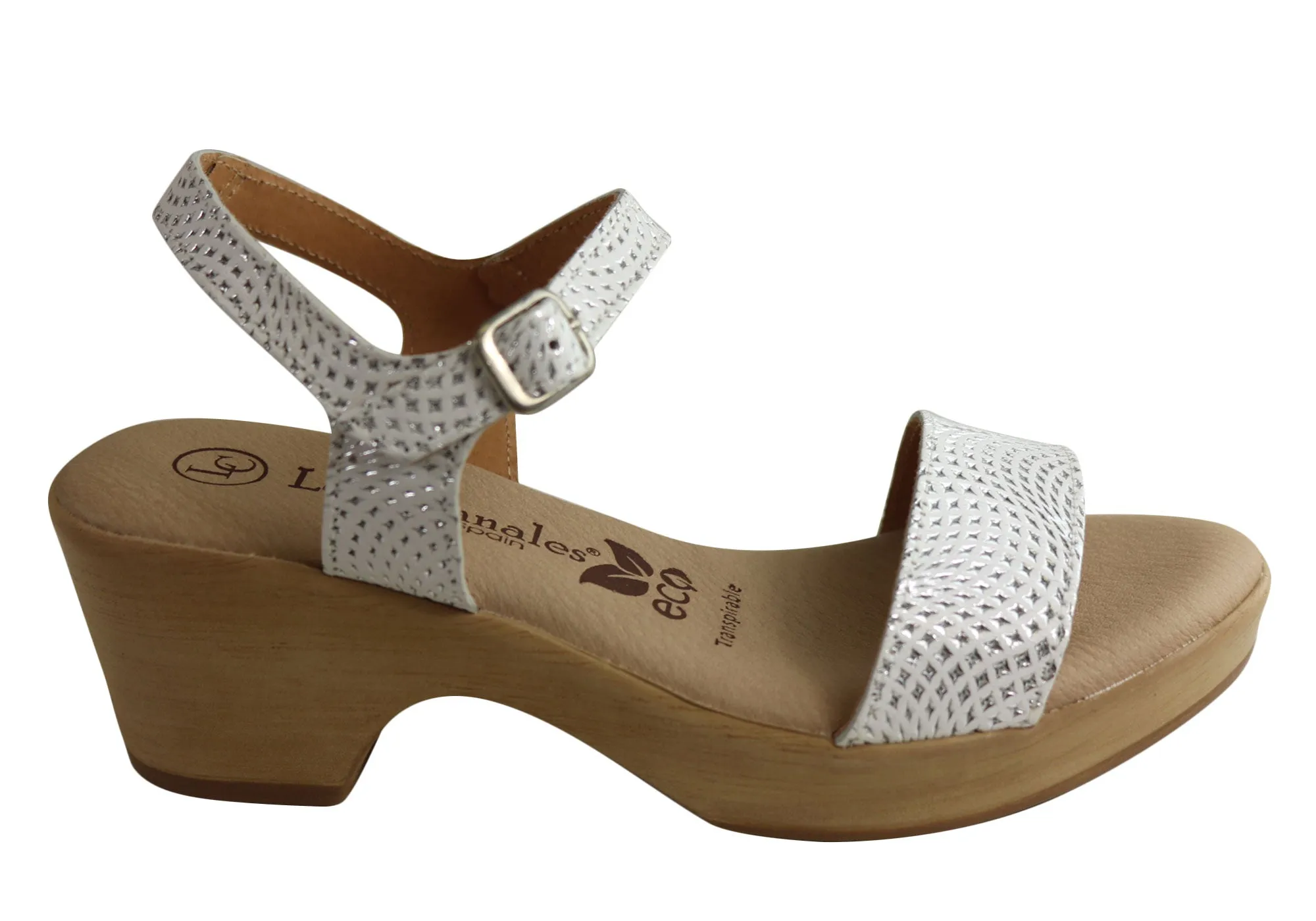 Lola Canales Amalie Womens Comfortable Leather Sandals Made In Spain Casual Outdoor Shoes