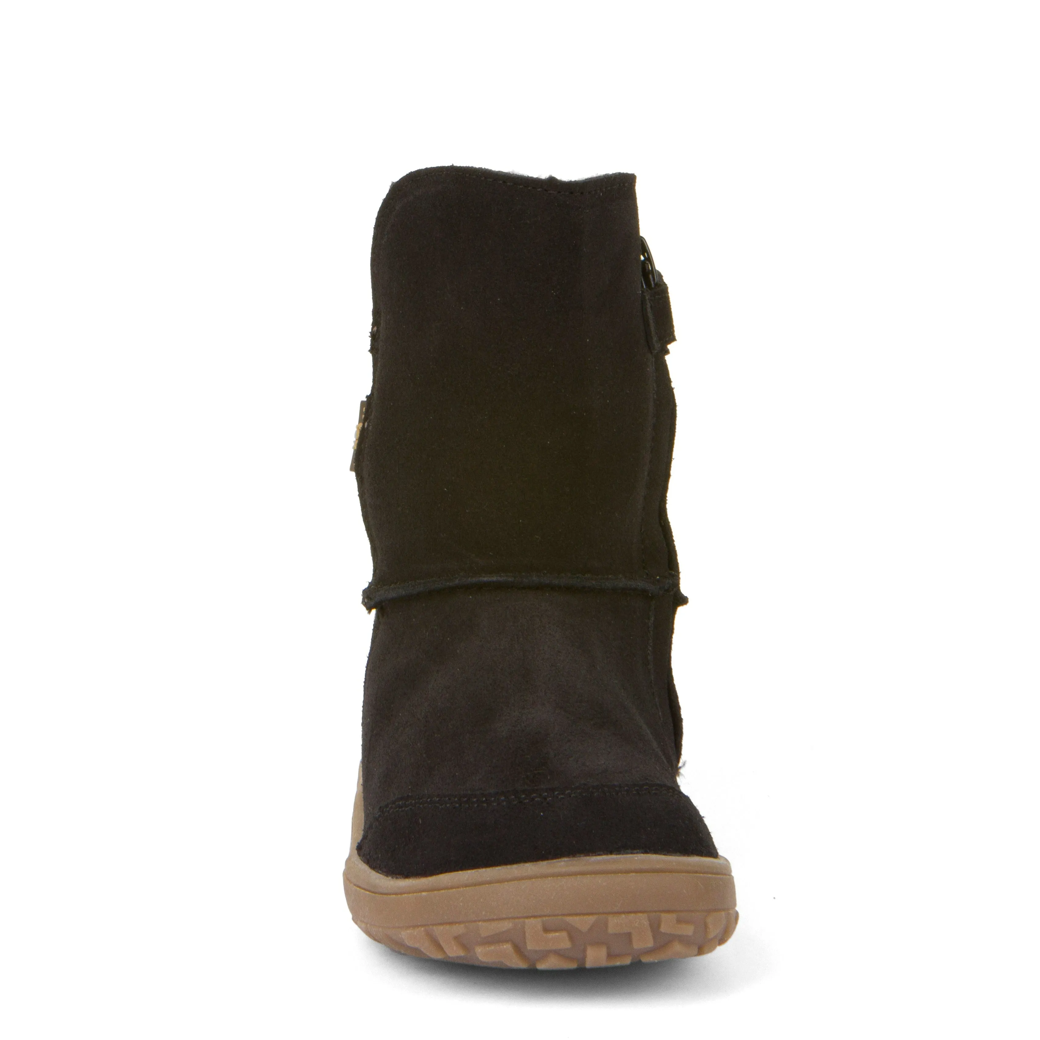Protective Finish Adventure Seeker Cushioned Fit Froddo Kid's Barefoot Tex Suede Waterproof Boots - Black