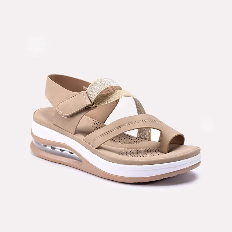Womens Fawn Comfy Sandals 0421588 Soft Cushioned Footwear Comfortable Hiking Shoes