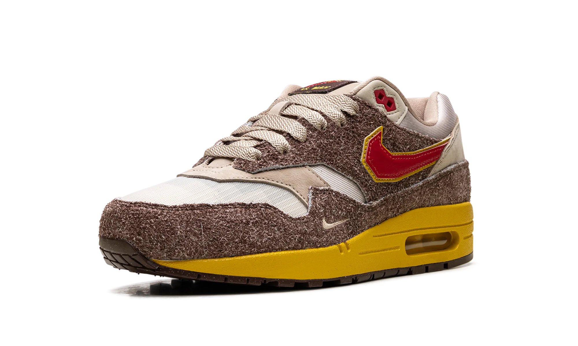 Weekend Vibe Cafe Style Air Max 1 ".SWOOSH Big Head Origins"
