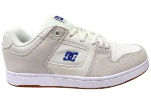 DC Shoes Mens Manteca 4 S Leather Shoes Off White Blue Red Clogs Long distance